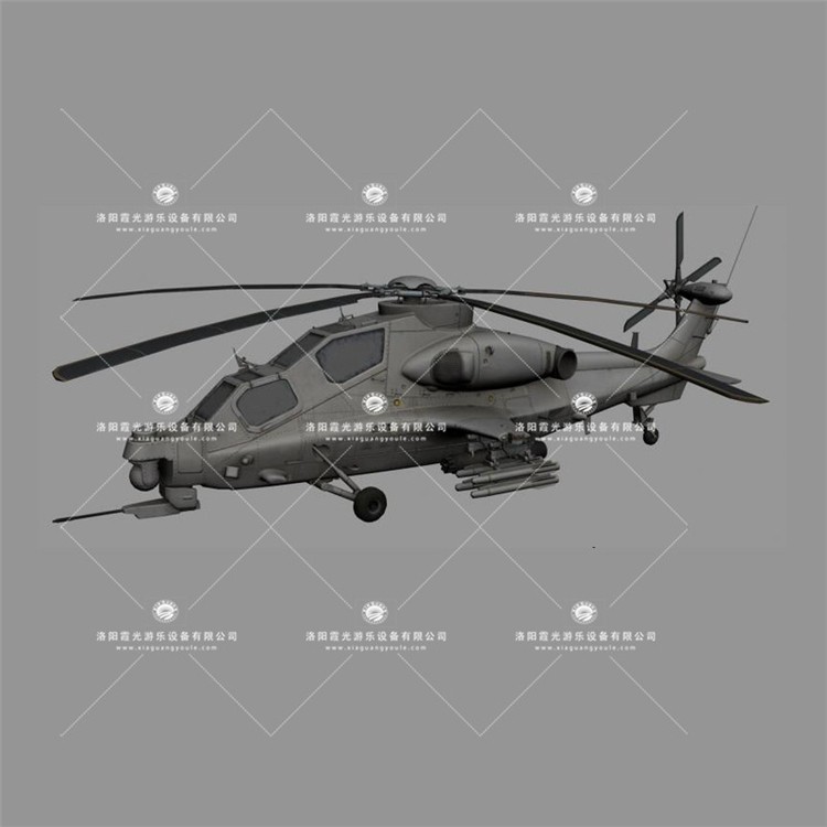 淮上武装直升机3D模型